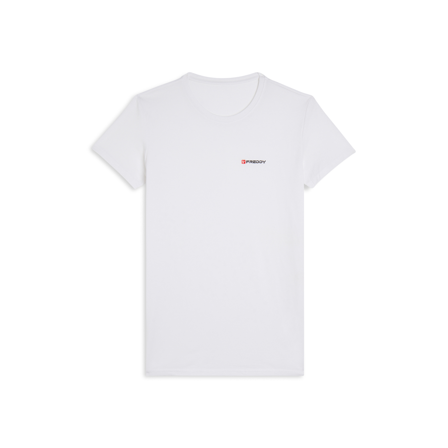 T-shirt Uomo Regular Fit in Jersey Melangé con Logo Bicolore