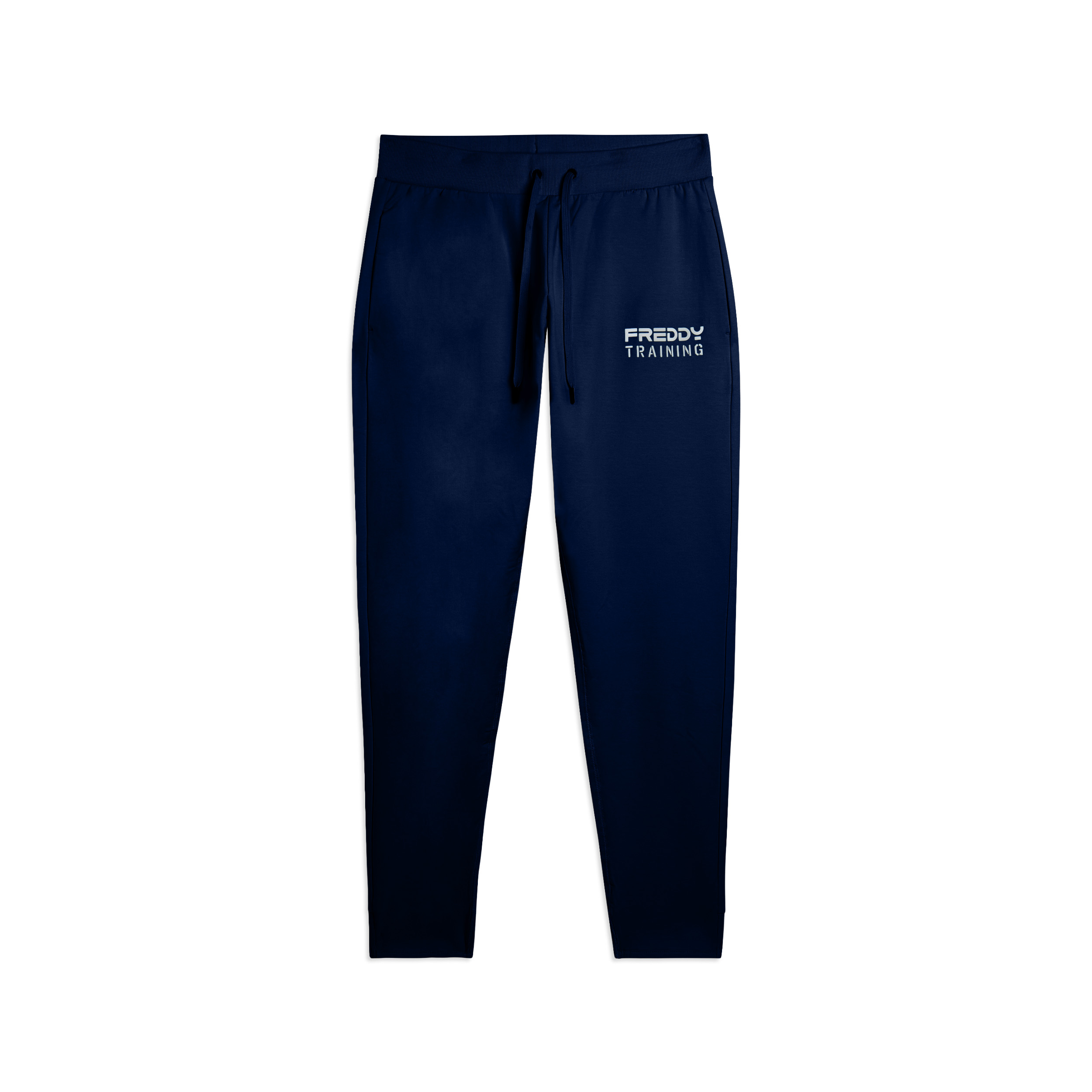 Pantaloni slim cropped con fondo in costina