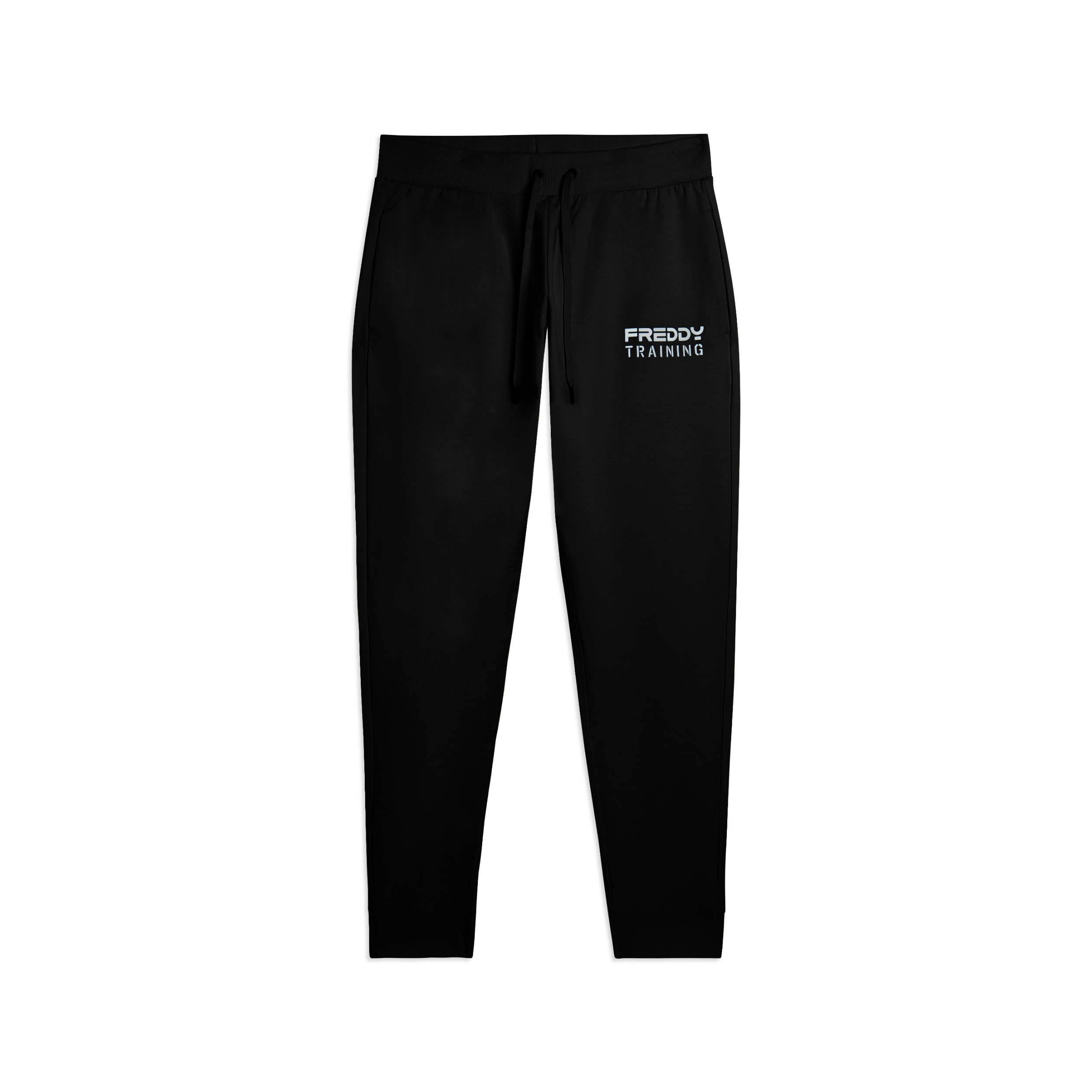 Pantaloni slim cropped con fondo in costina