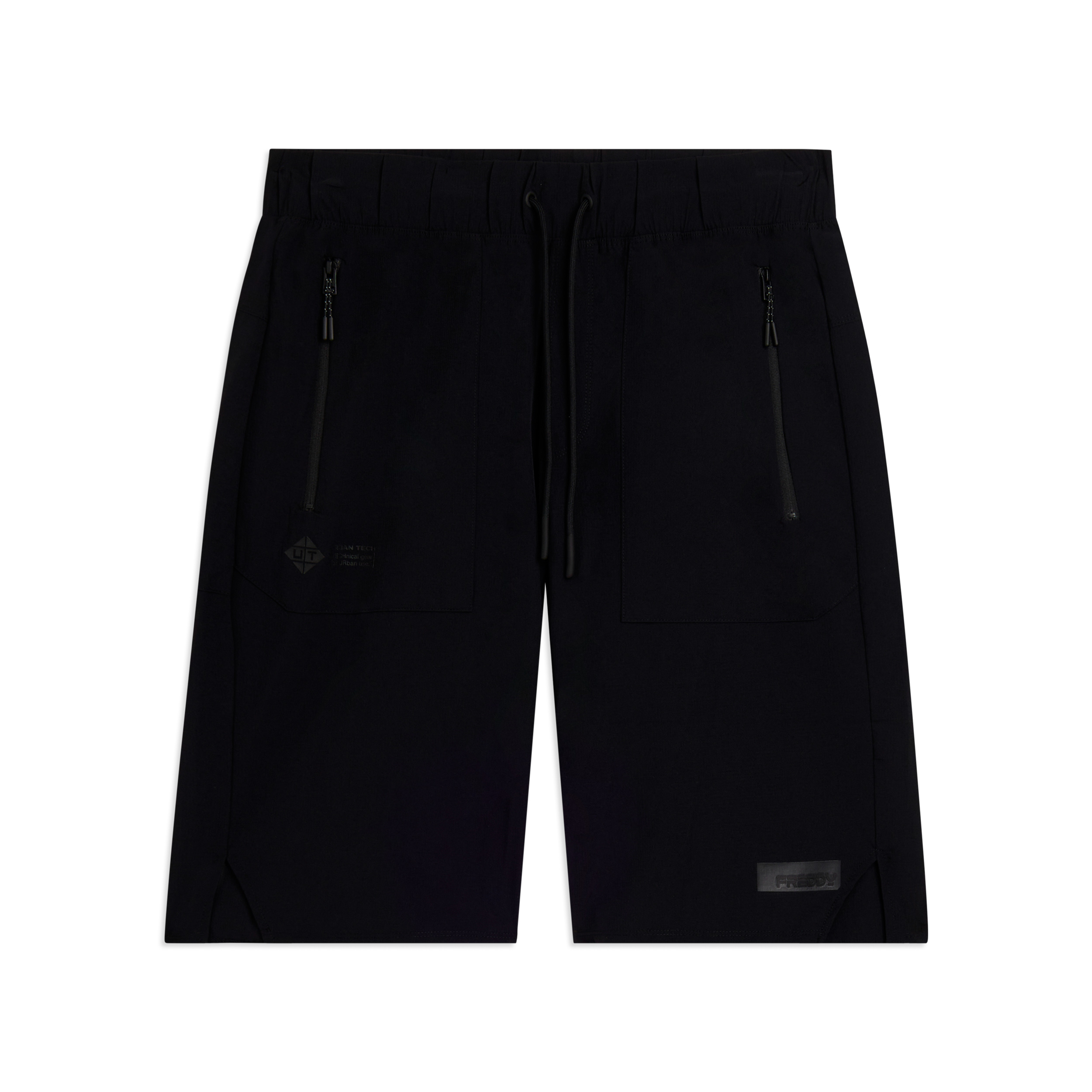 Bermuda Regular Nylon Rip-Stop con Tasche Zip