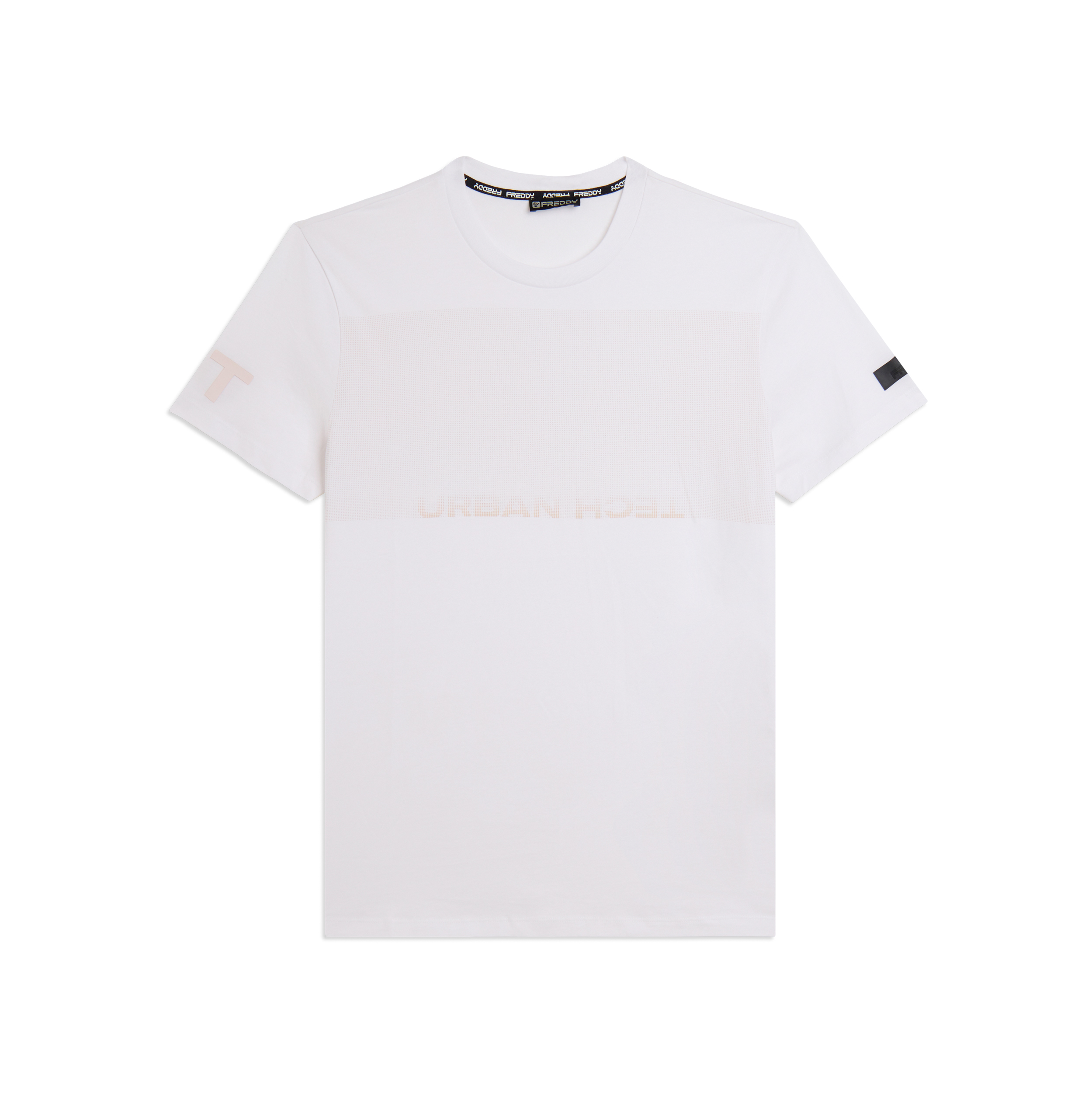 T-shirt Regular con Stampa Urban Tech