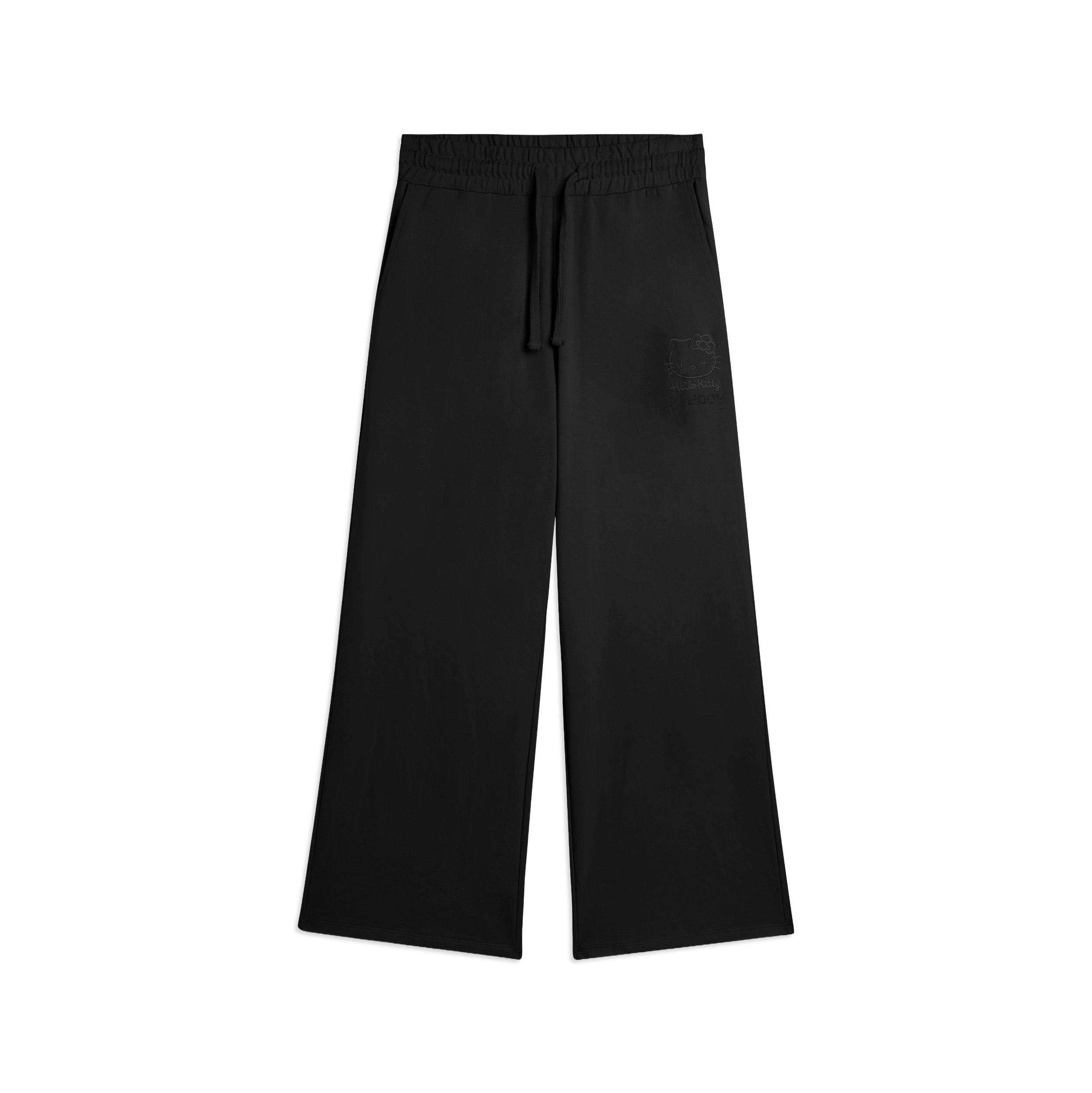 Pantaloni cropped wide leg Hello Kitty