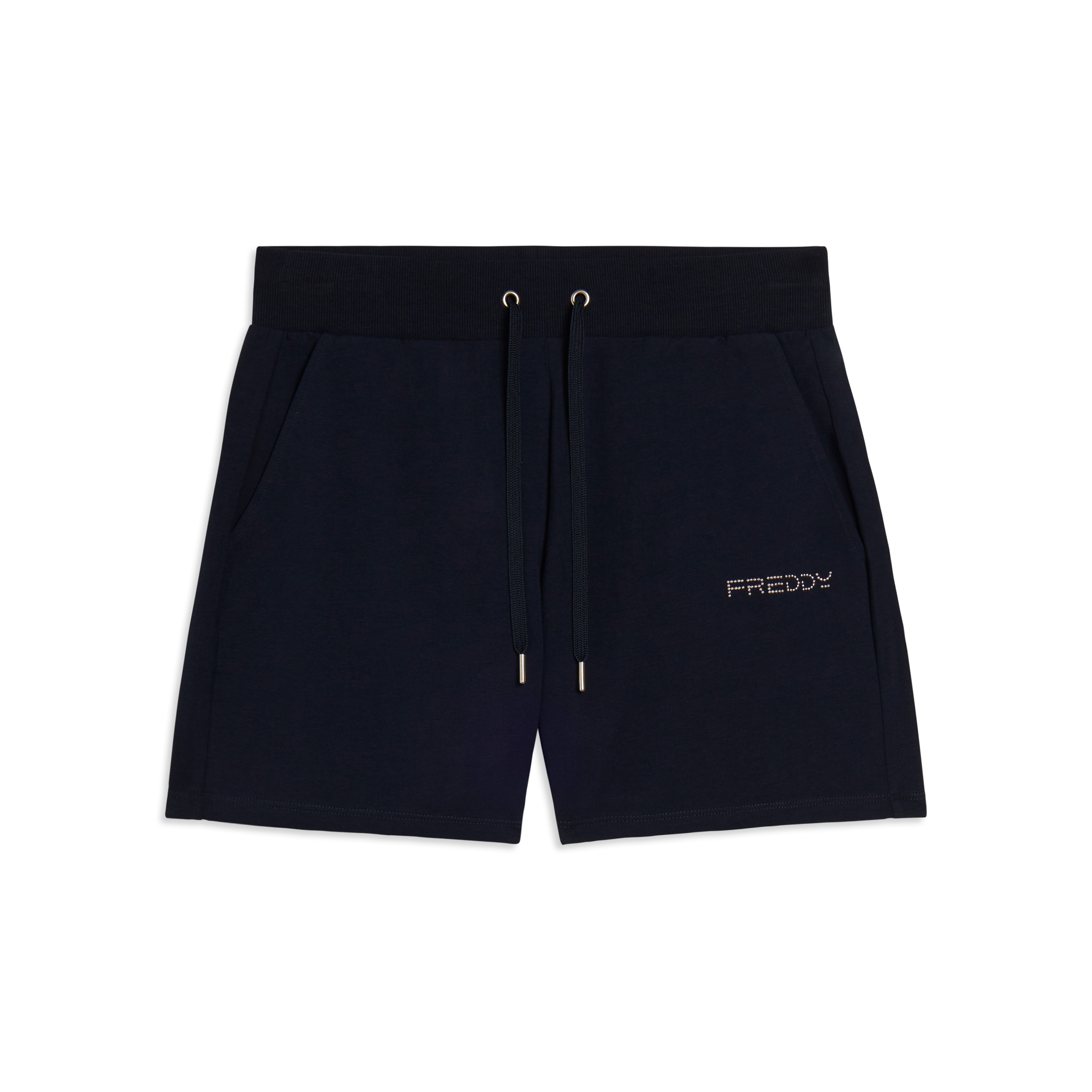 Pantaloncini Sportivi in Jersey con Coulisse e Logo FREDDY