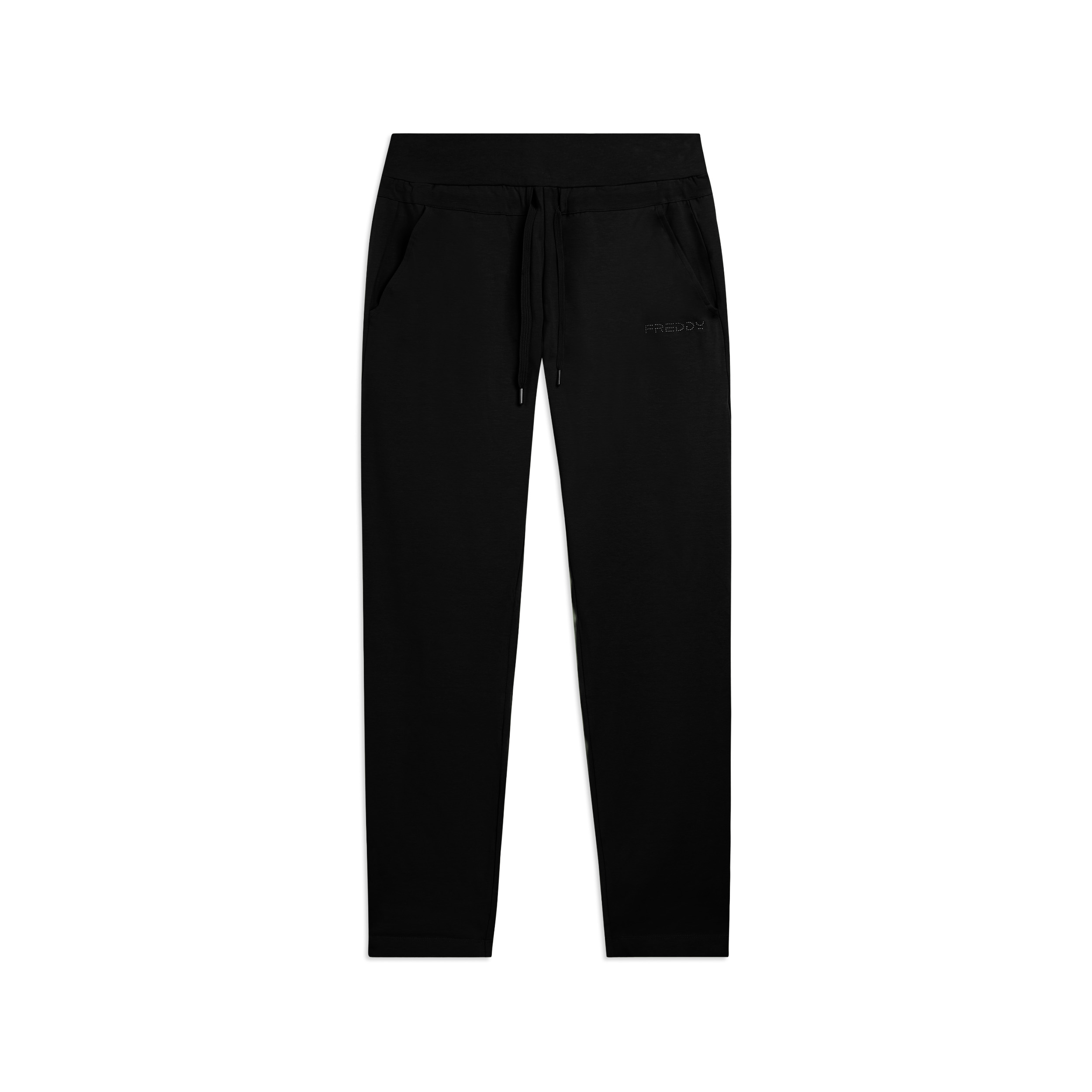 Pantaloni Sportivi con Coulisse in Jersey Elasticizzato