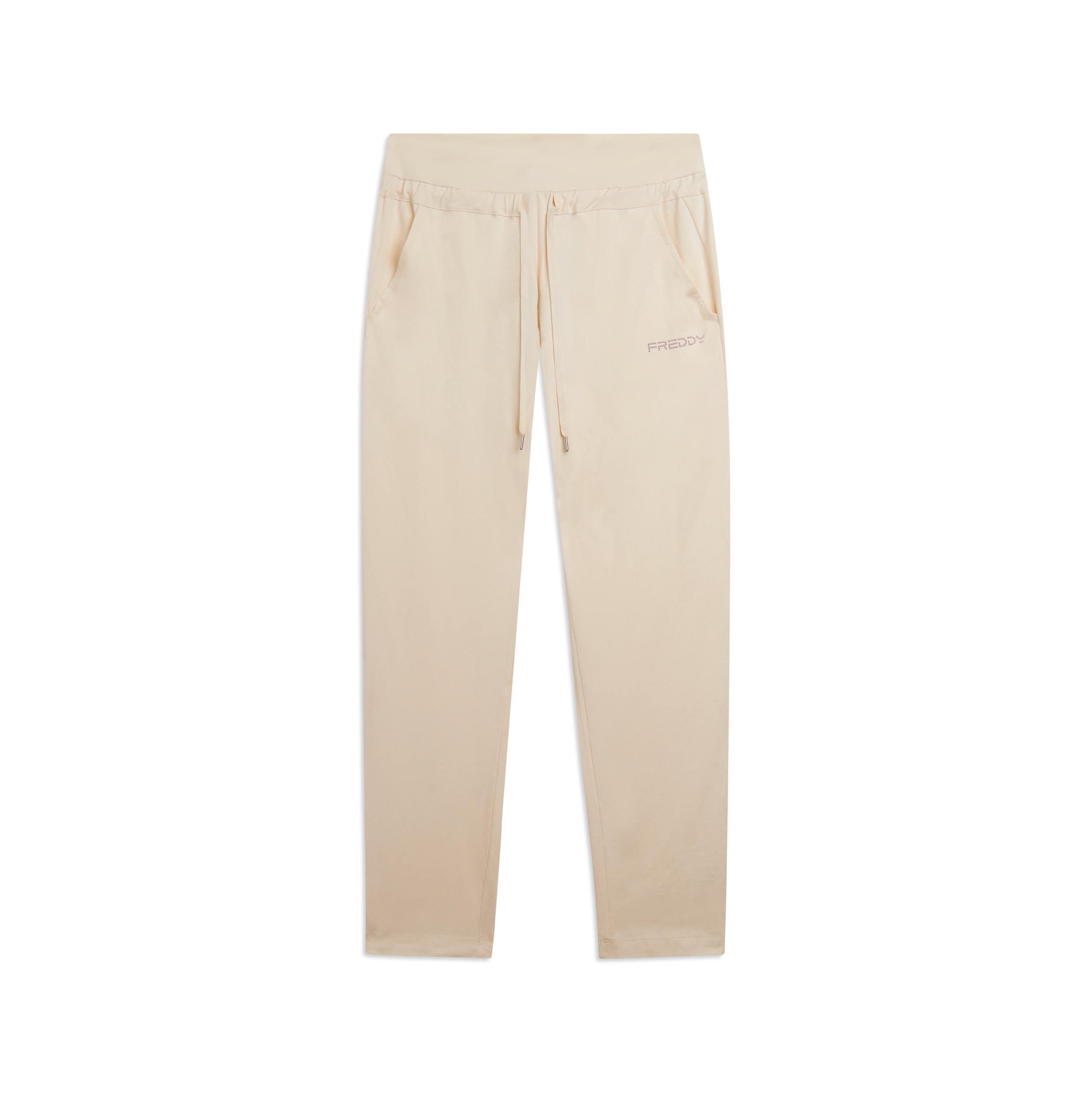Pantaloni Sportivi con Coulisse in Jersey Elasticizzato