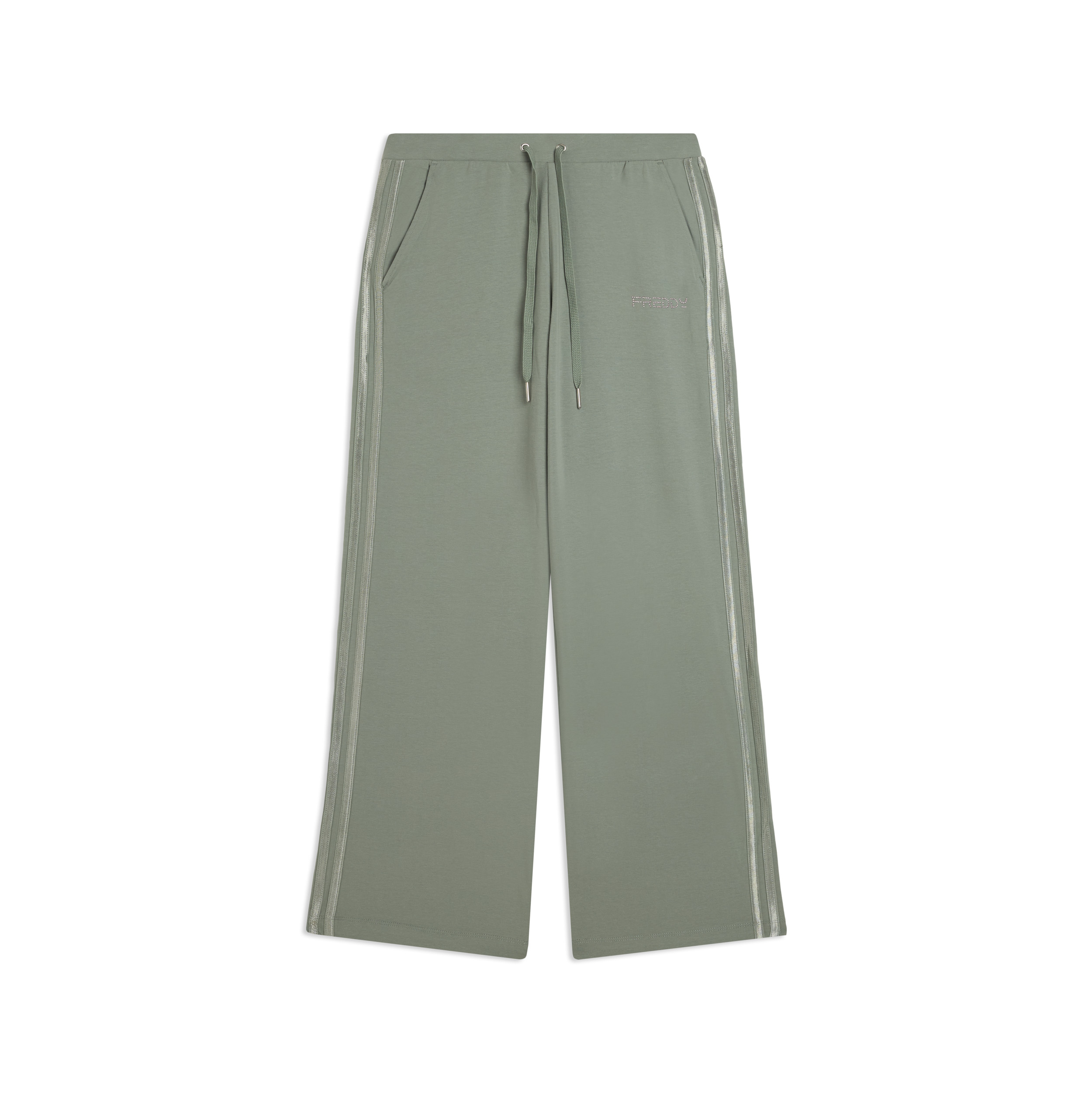 Pantaloni Sportivi Cropped vestibilità Comfort Wide Leg