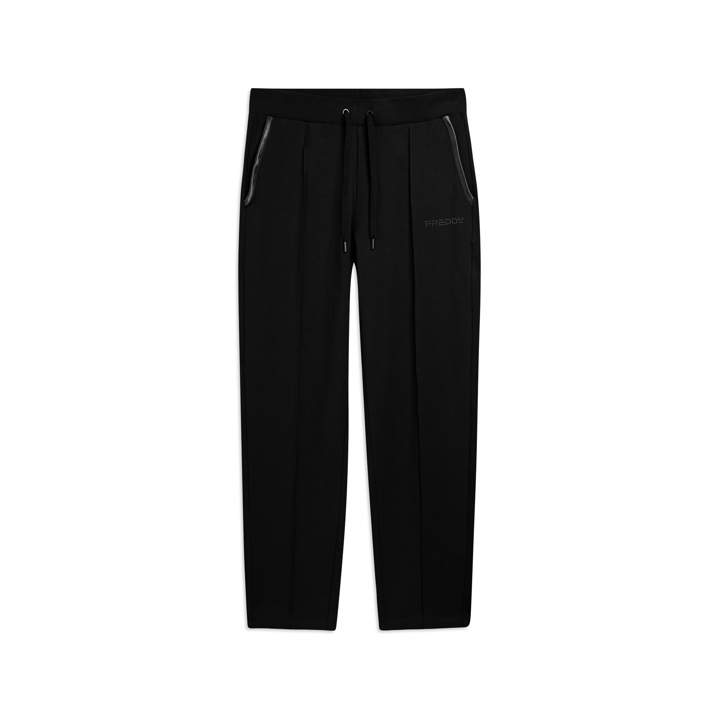 Pantaloni Sportivi Slim con Cucitura Centrale