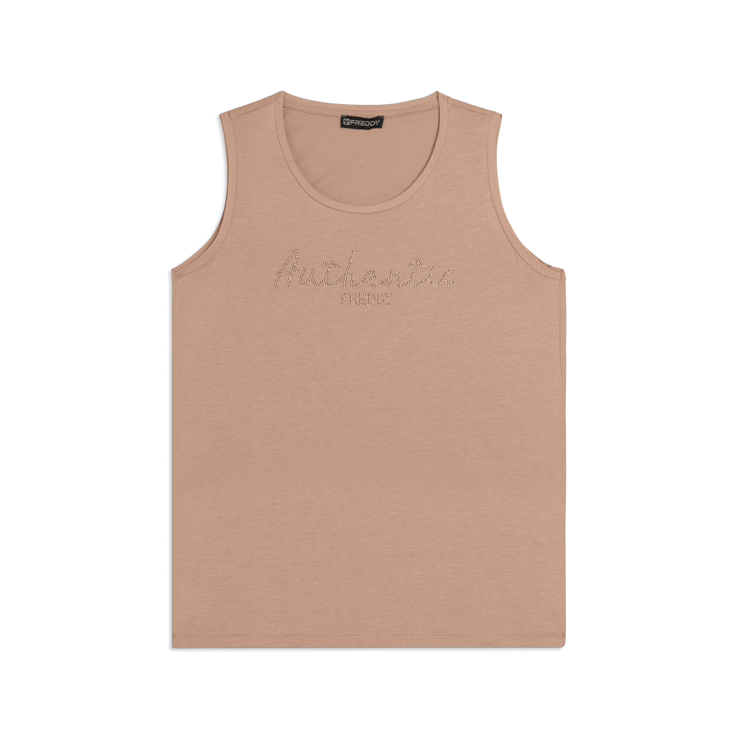 Canotta "Authentic" con logo FREDDY in strass