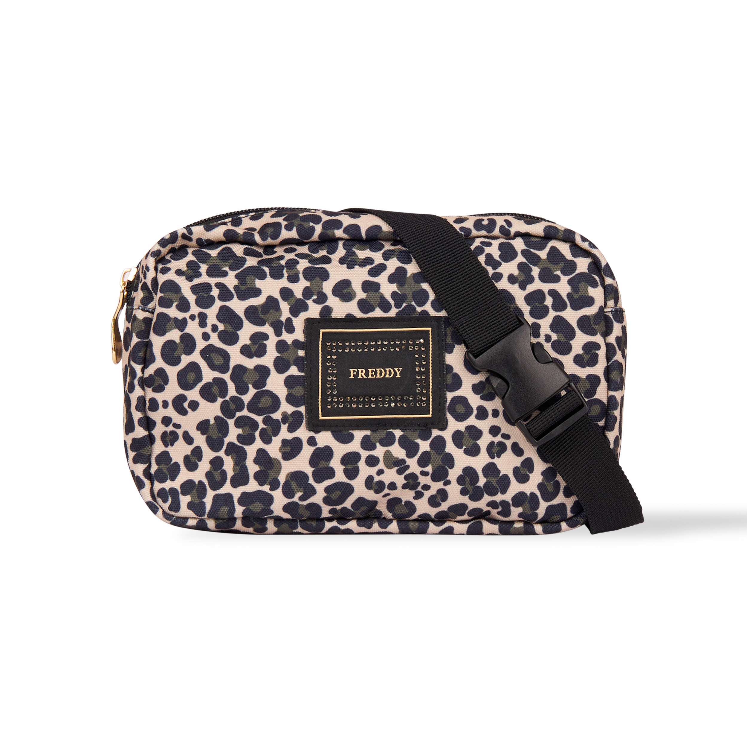 Borsa-Marsupio in canvas fantasia animalier