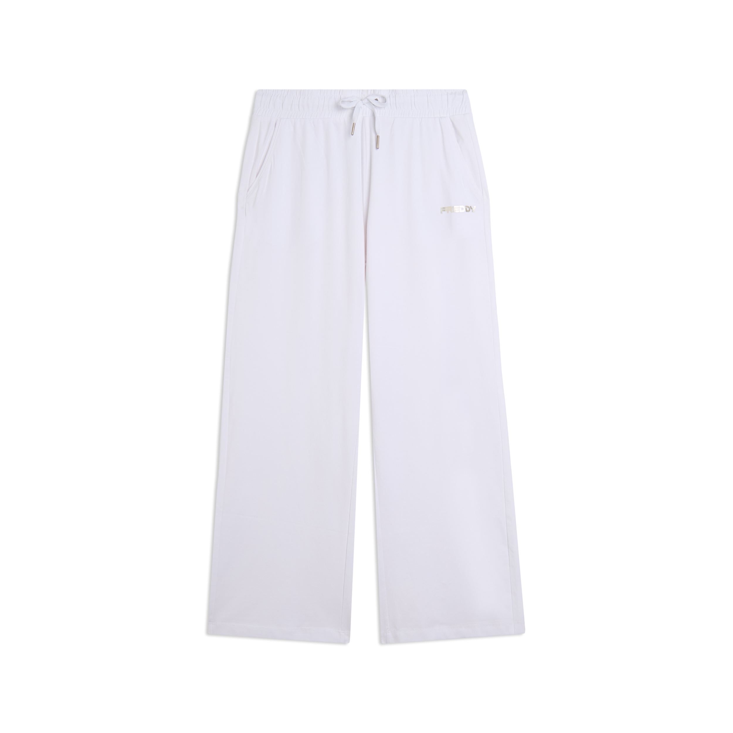 Pantaloni cropped comfort fit con gamba dritta