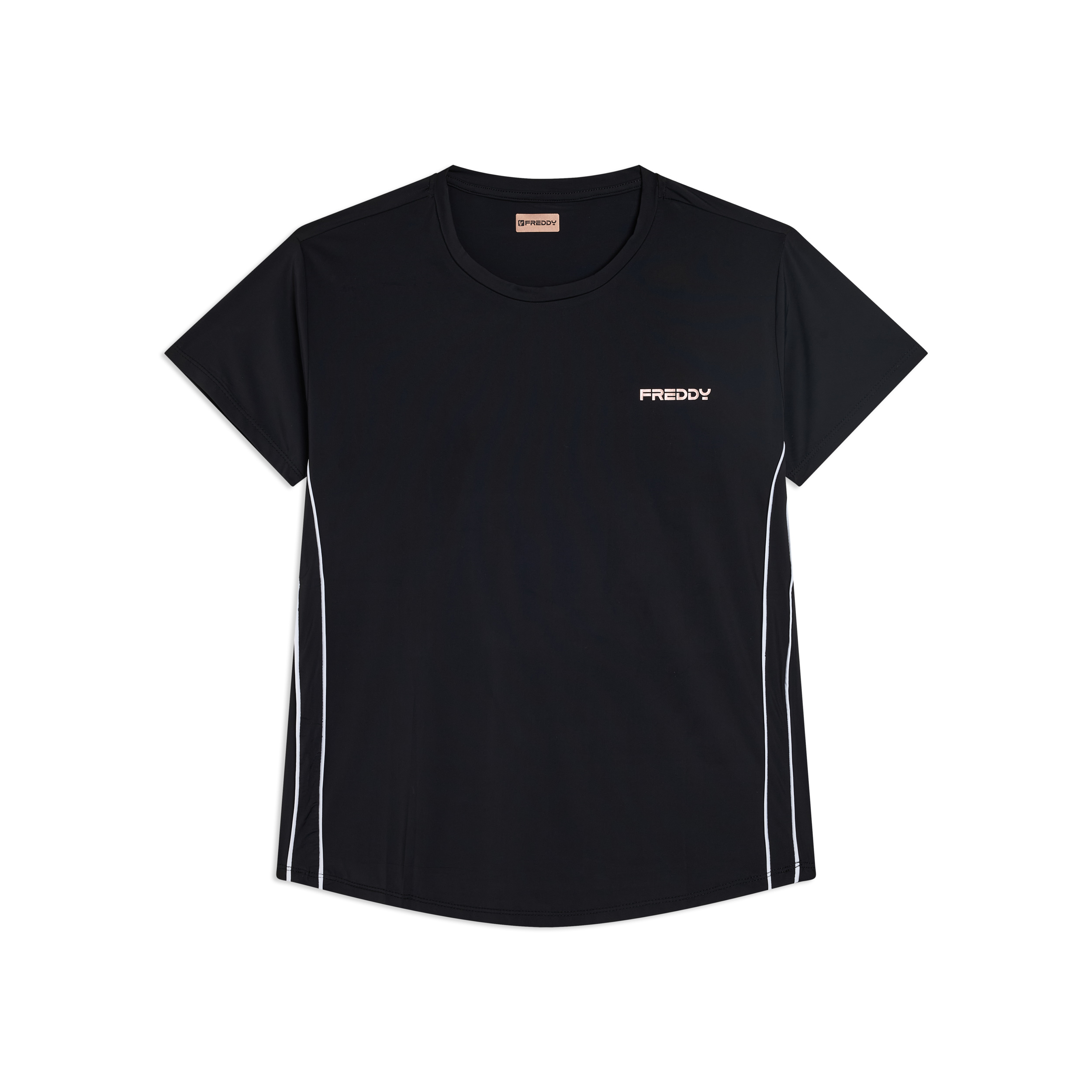 T-shirt jersey quick dry comfort fit con maniche ad aletta
