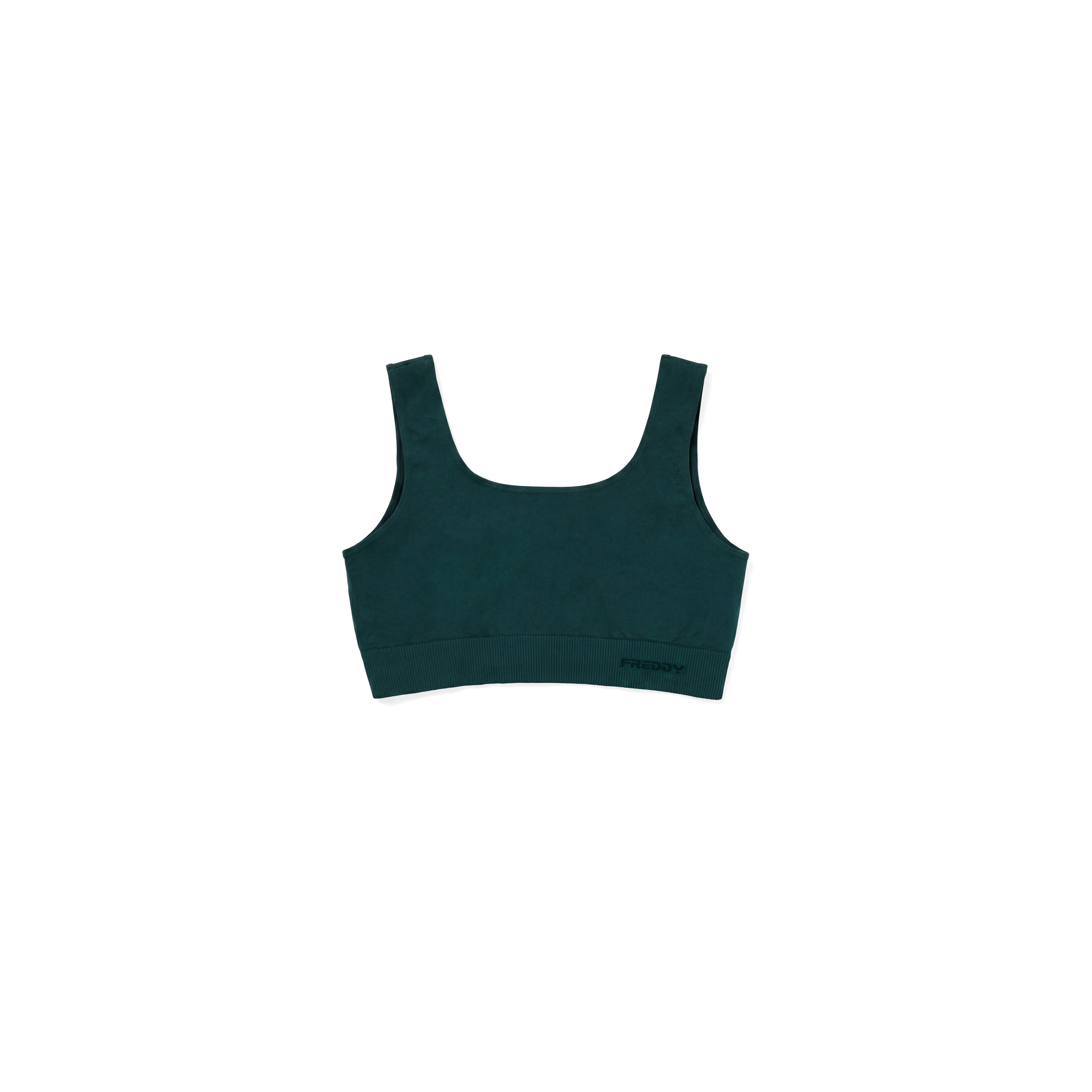 Top Sportivo Seamless con Fascia Sottoseno in costina
