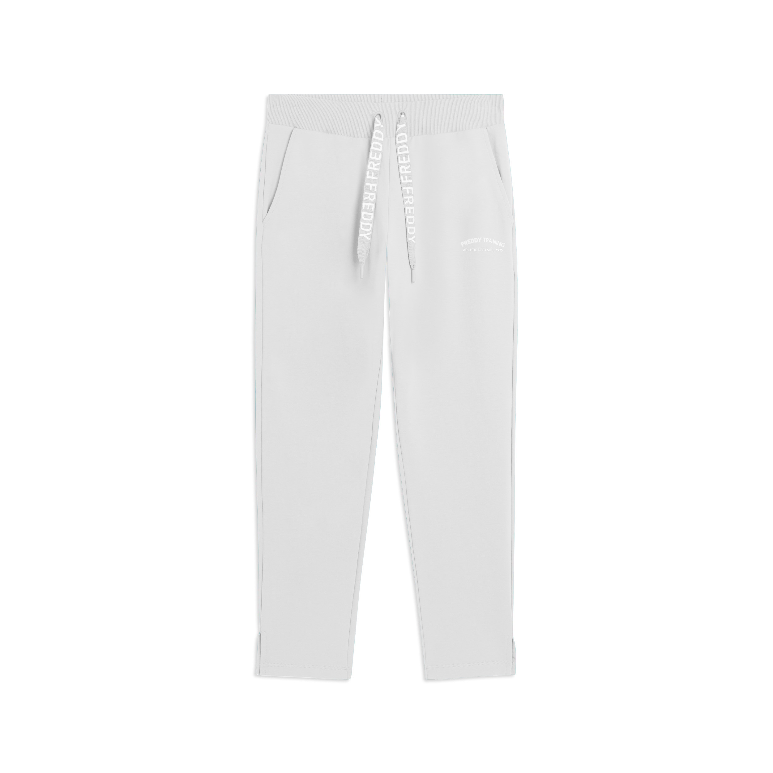Pantaloni 7/8 con Spacchi Laterali sul fondo e Logo FREDDY