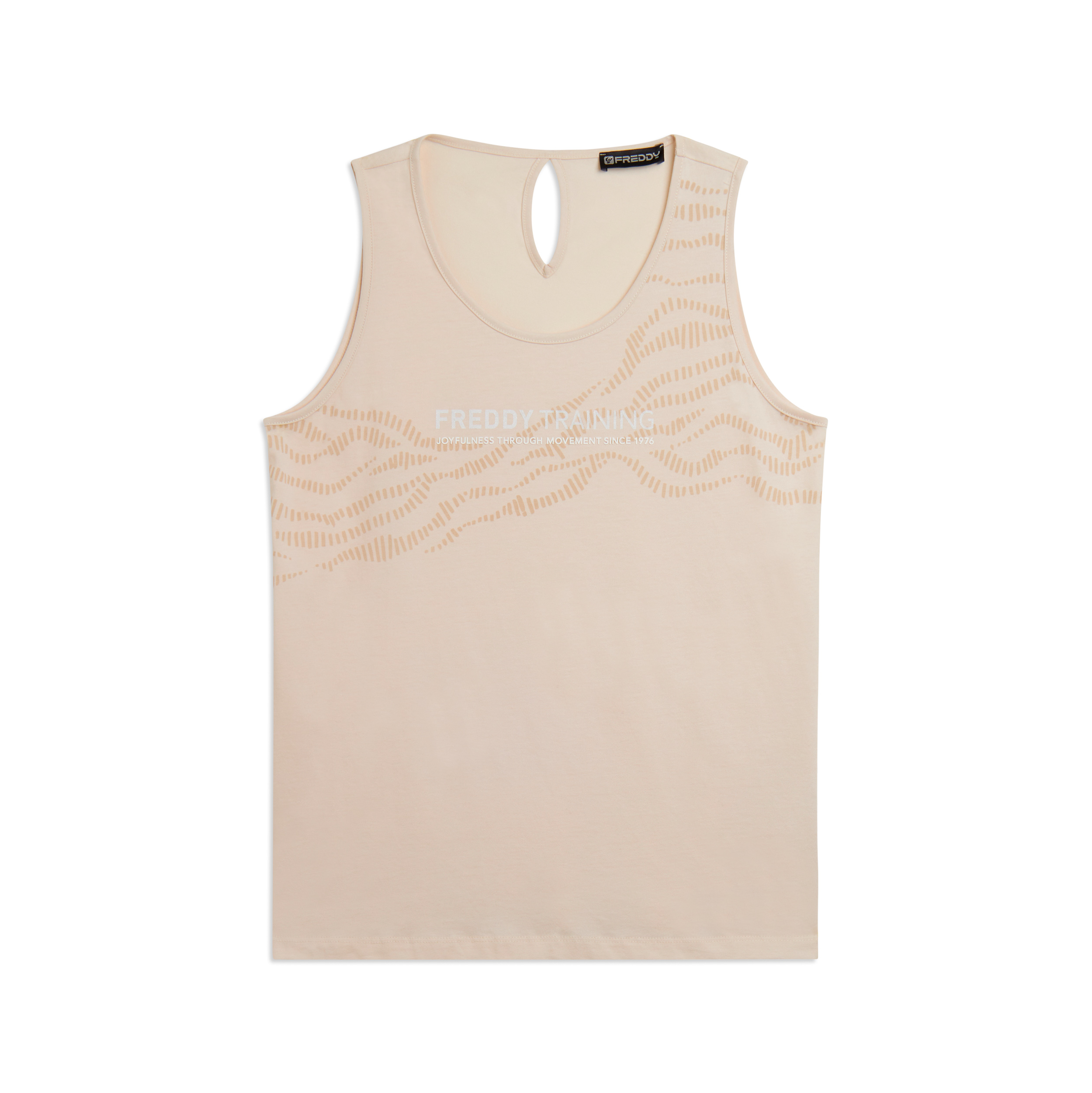 Canotta con Dettaglio Cut-Out e Grafica FREDDY