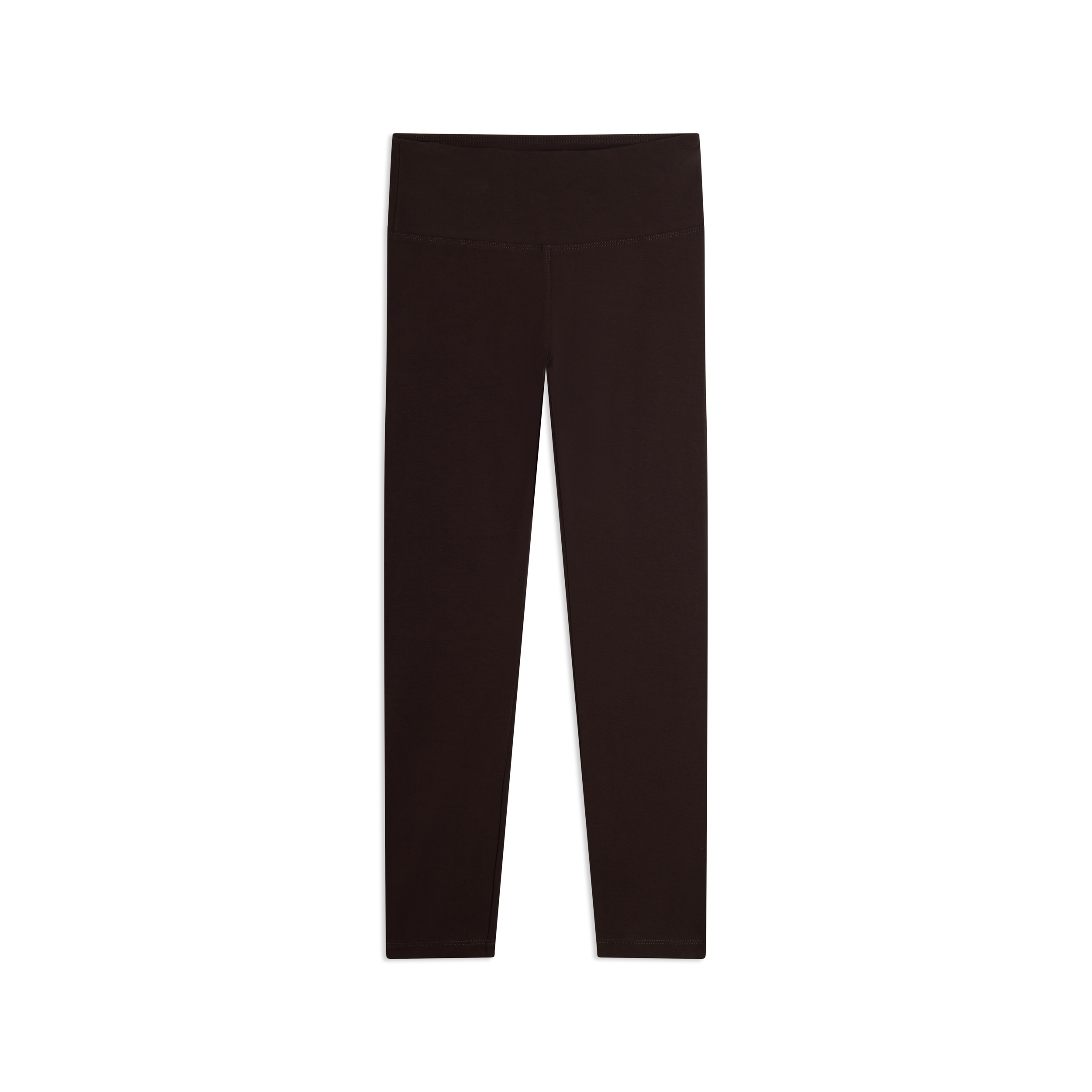 Leggings in cotone con vita alta e carré a cuore