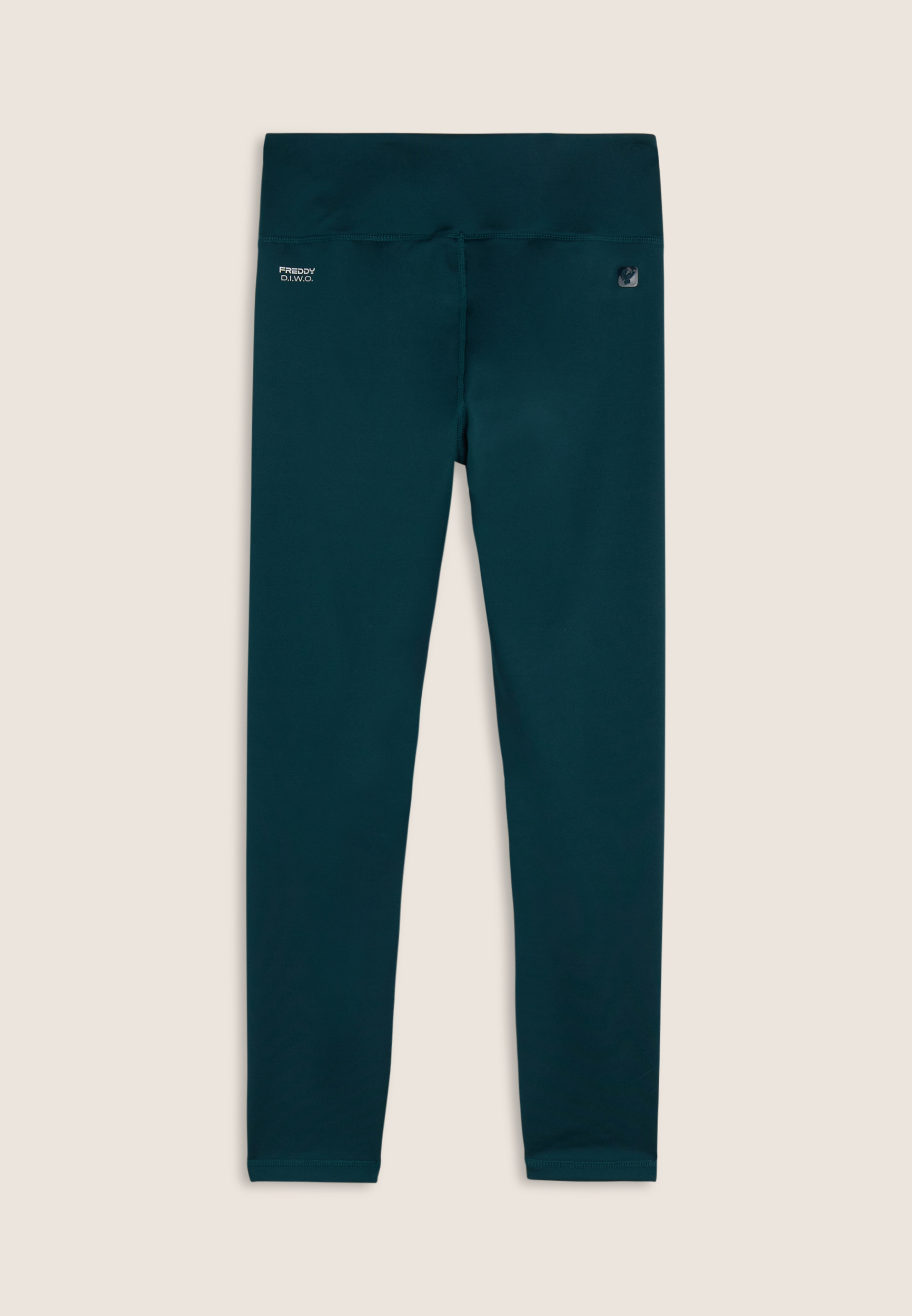 FREDDY Leggings 7/8 con cintura alta y logotipo de purpurina en el bajo - Imagen 5 de 18