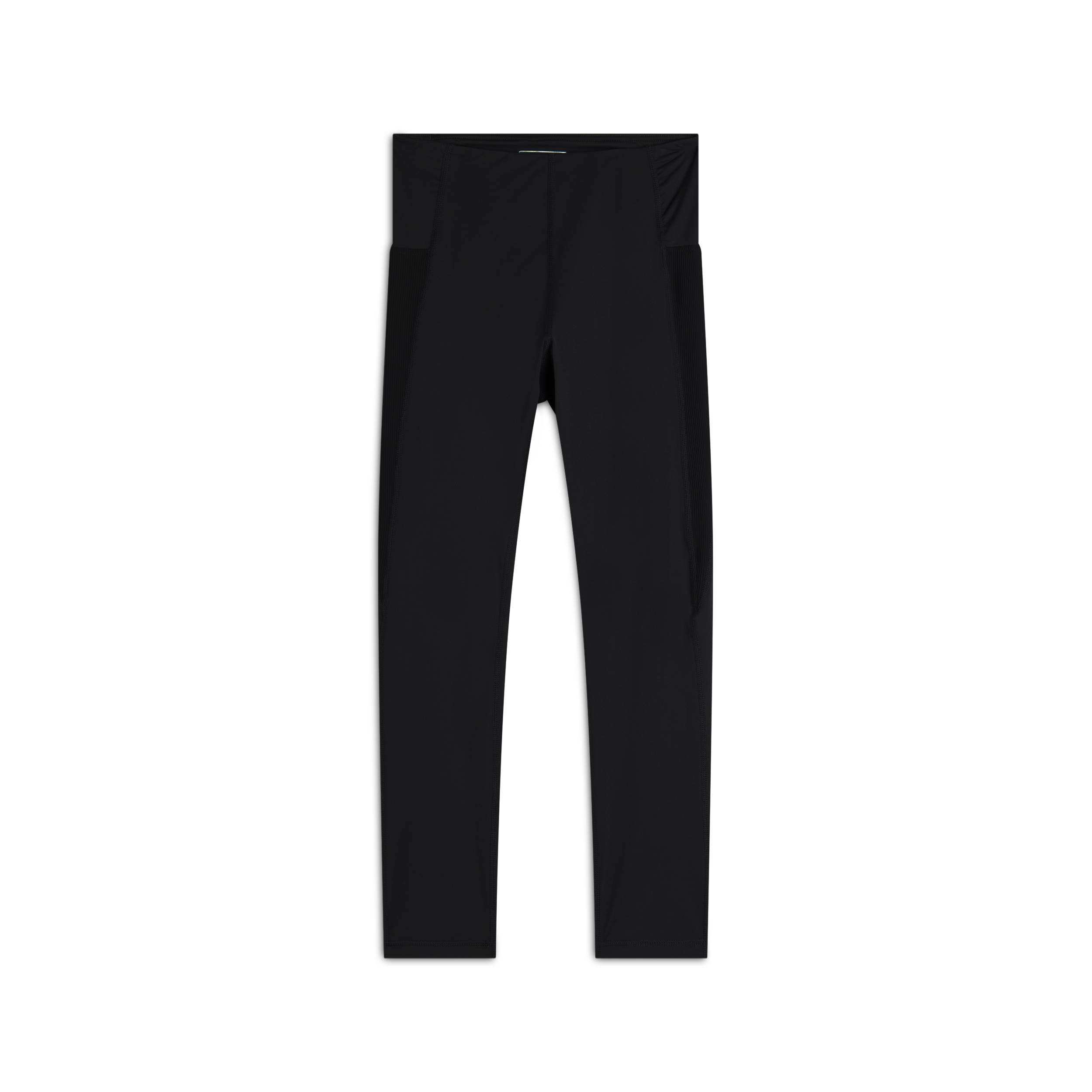 FREDDY Leggings deportivos de cintura alta 7/8 con inserciones de canalé - Imagen 4 de 9