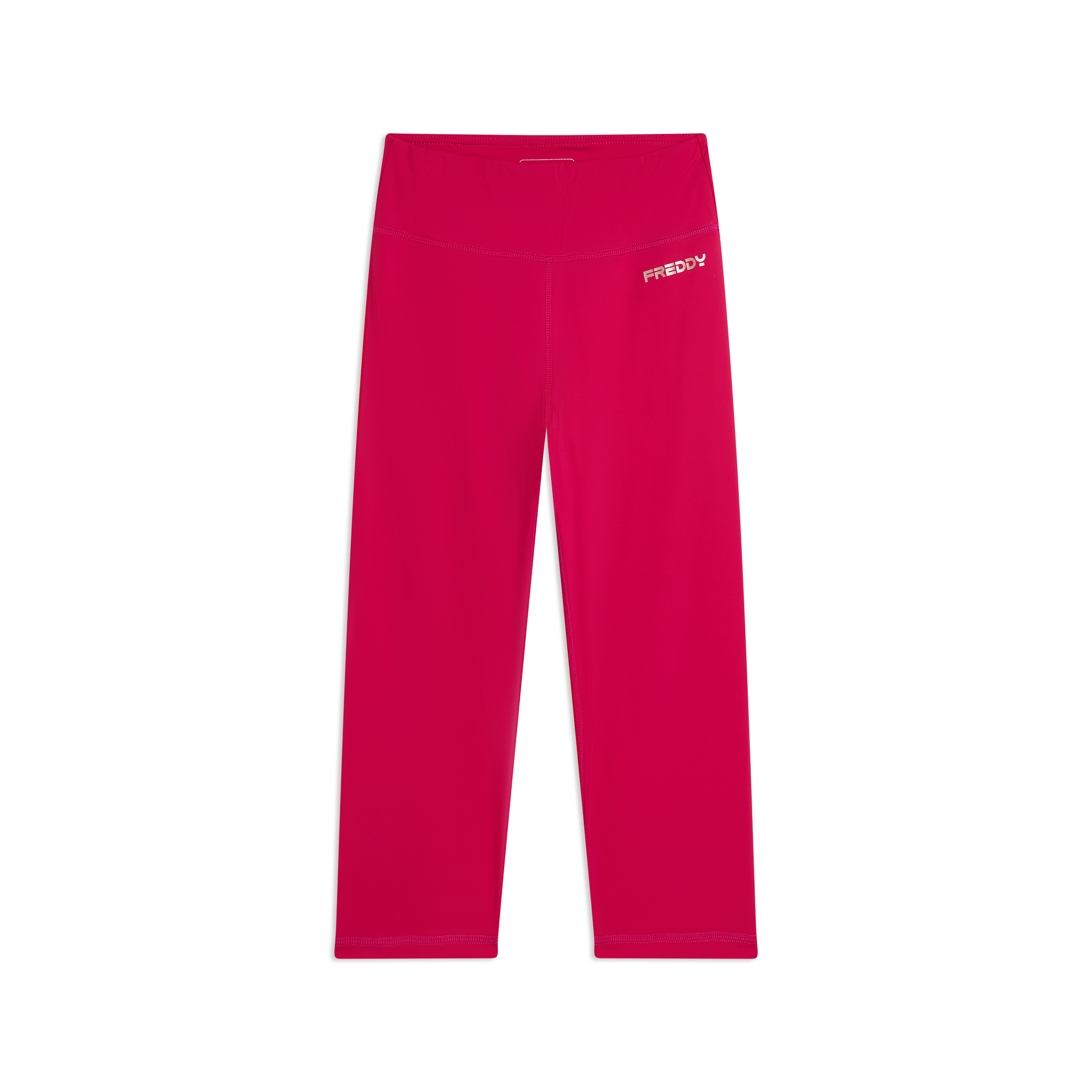 Leggings corsaro vita alta in tessuto tecnico quick dry