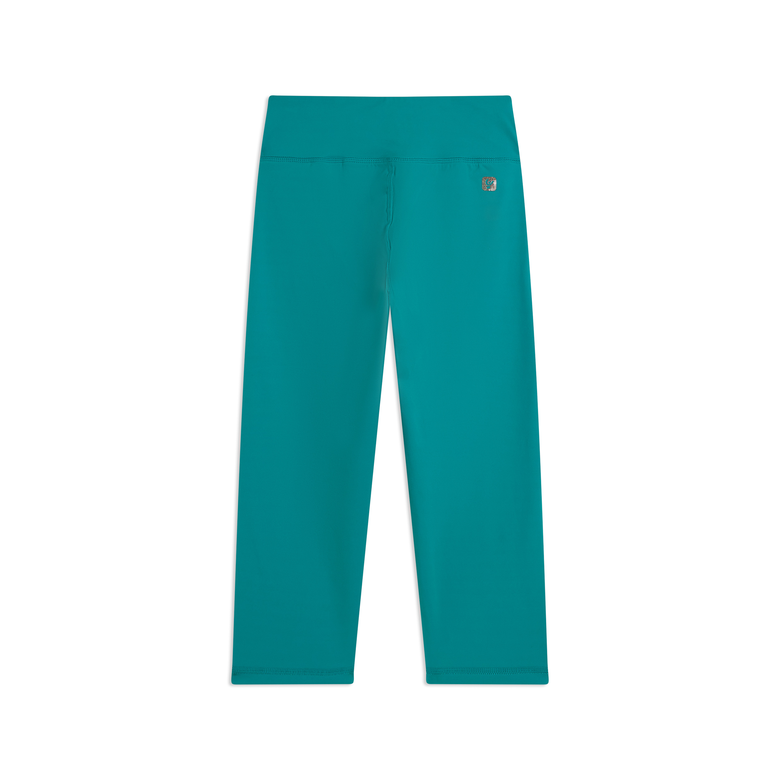 Leggings corsaro vita alta in tessuto tecnico quick dry