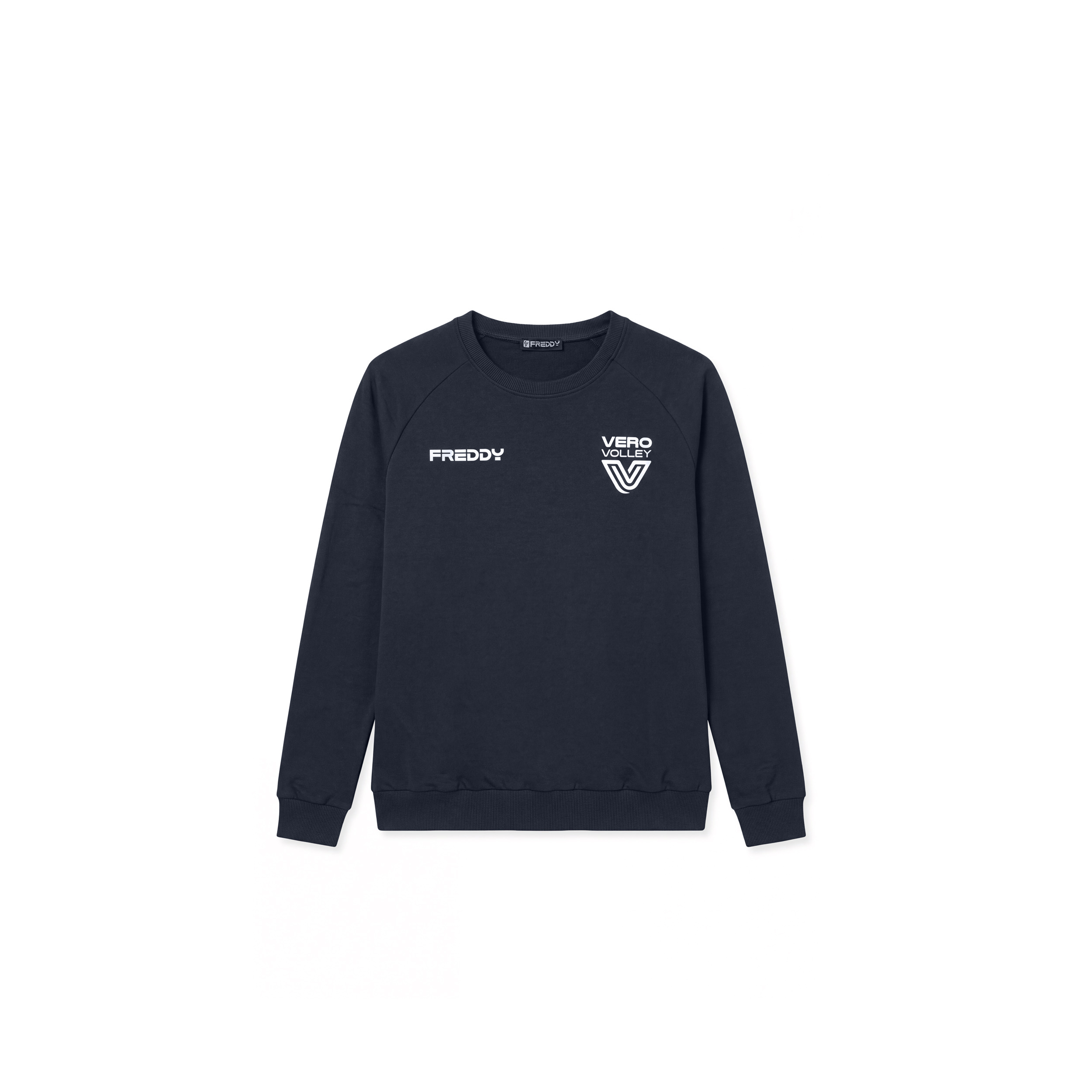 Felpa unisex girocollo Vero Volley per allenamenti