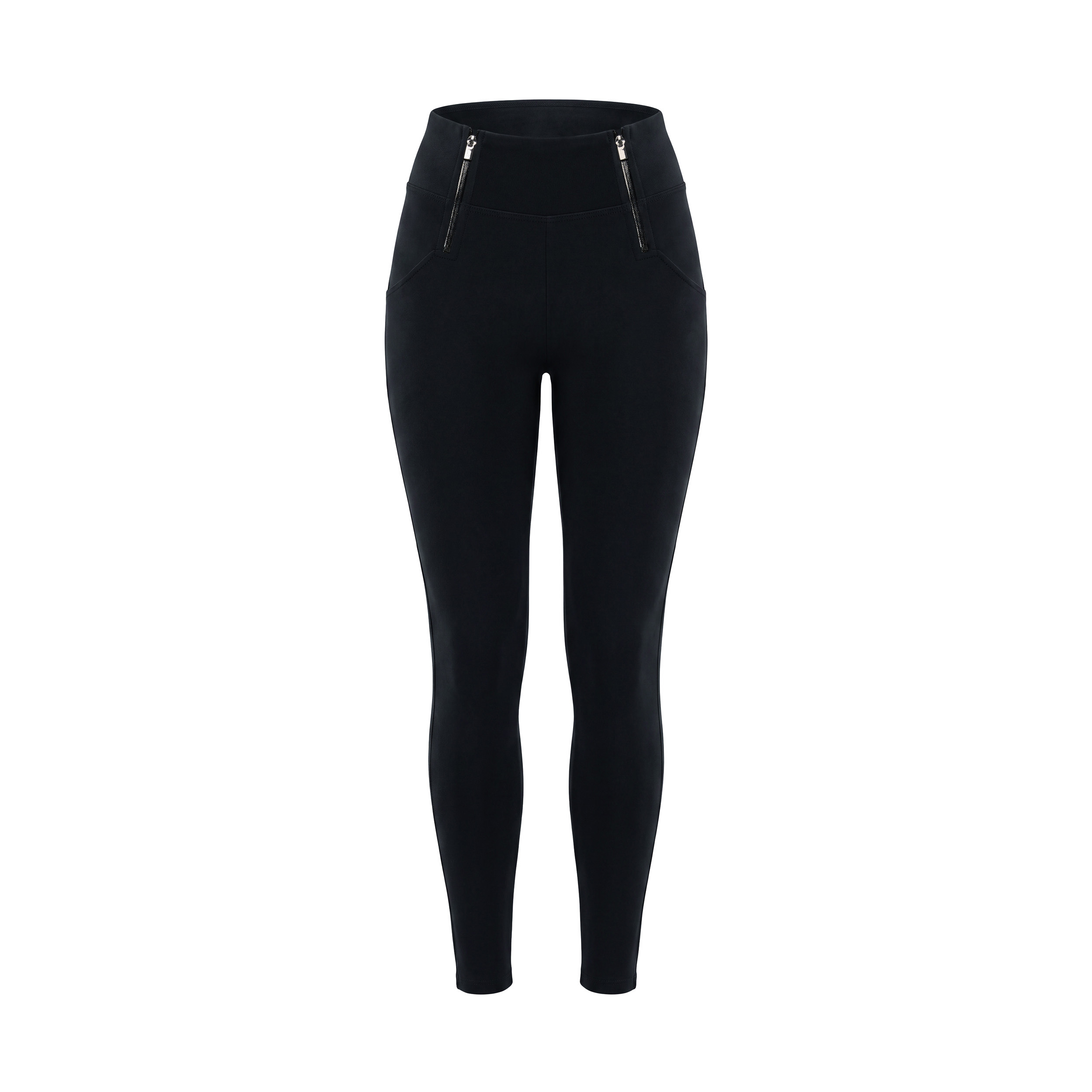 Pantaloni push up WR.UP® vita alta in cotone organico