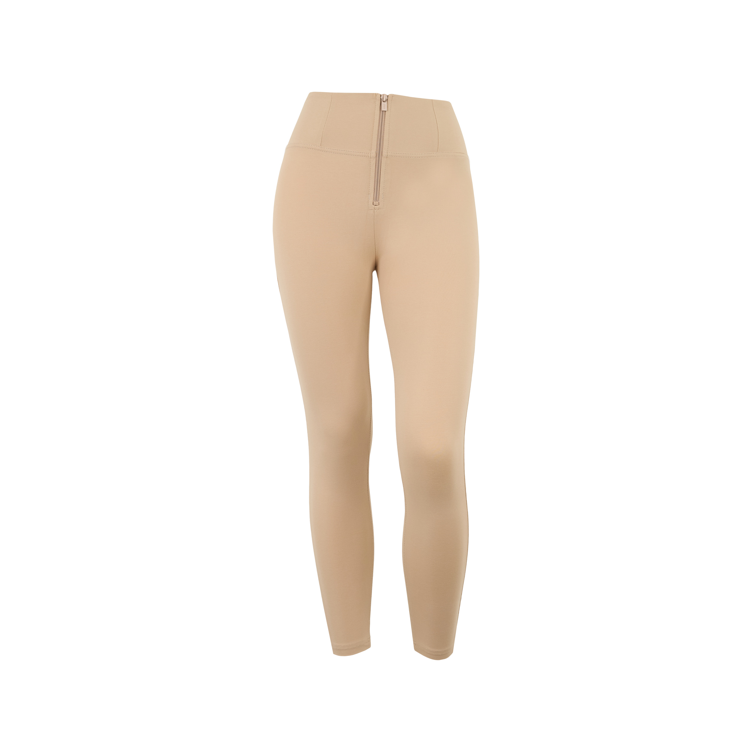 Pantaloni push up WR.UP® 7/8 superskinny vita alta con zip