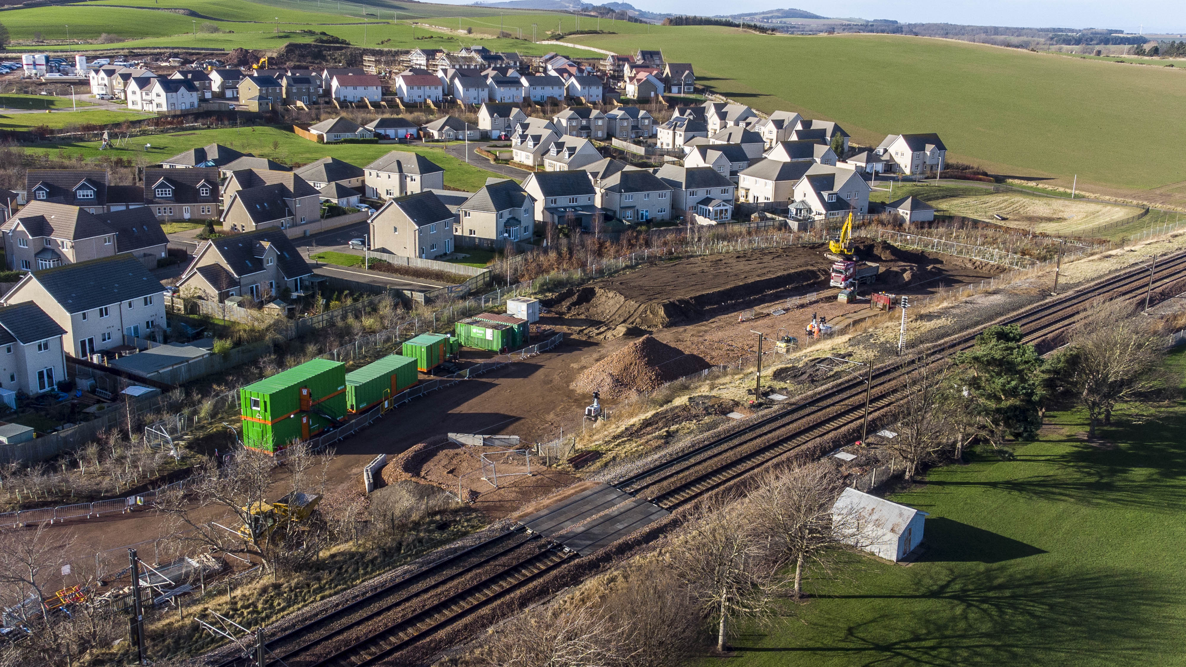 BAM Nuttall begins construction on East Linton station