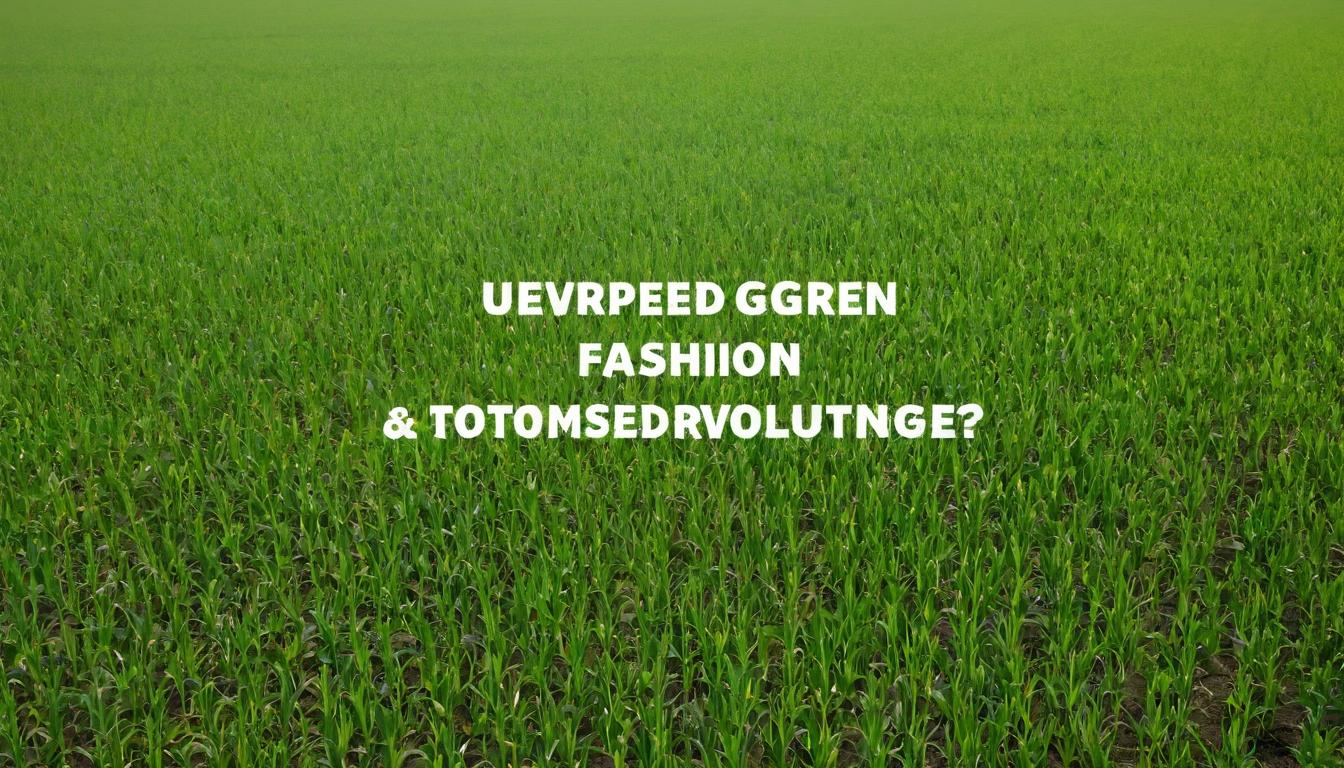 The quiet rebellion: How fashion's new guard is rewriting the rules of sustainability