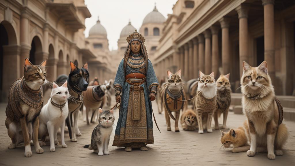 The secret lives of ancient pets