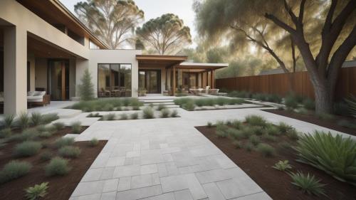 contemporary oasis: transforming your yard with modern landscape design