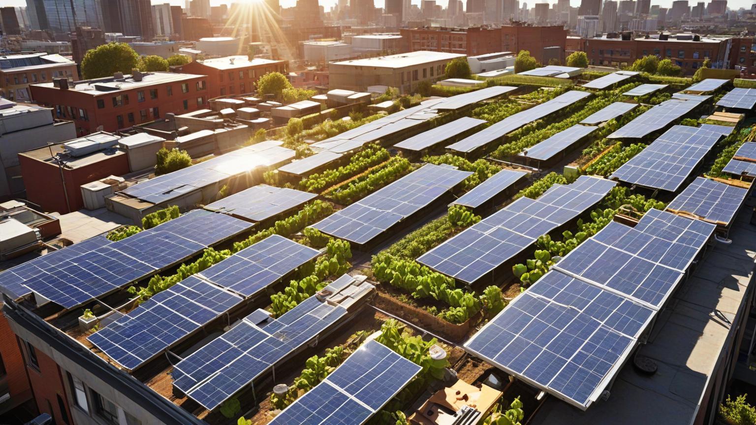The Solar Revolution: Unexpected Economies of Urban Rooftop Farms The Solar Revolution: Unexpected Economies of Urban Rooftop Farms