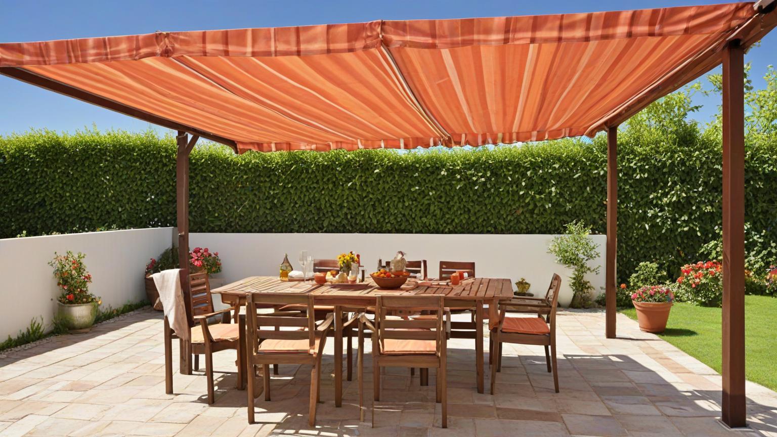 Cómo elegir y mantener toldos para tu terraza de manera eficiente