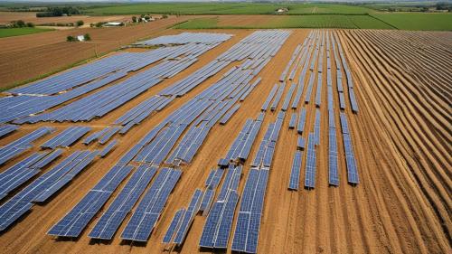 Harnessing the power of agrivoltaics: Solar panels on farmland