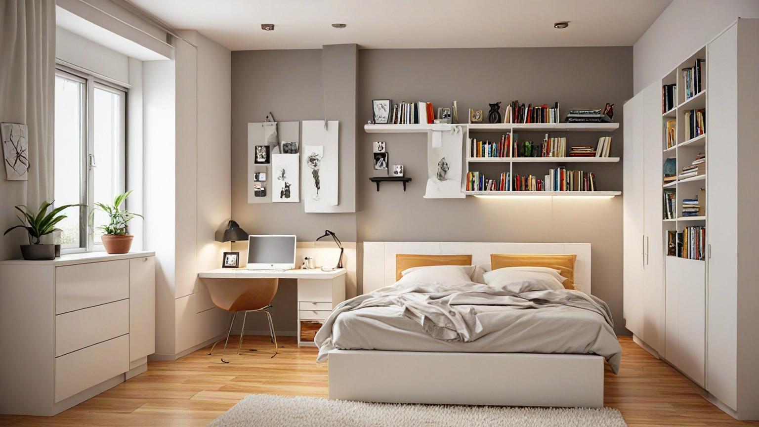 Transforma tu hogar: Ideas para maximizar espacio en habitaciones pequeñas