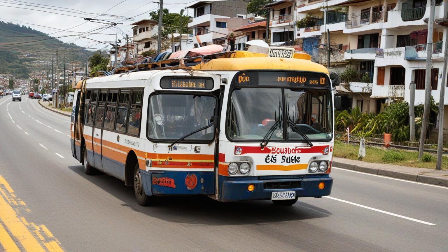 Innovación tecnológica en el sector del transporte en Ecuador