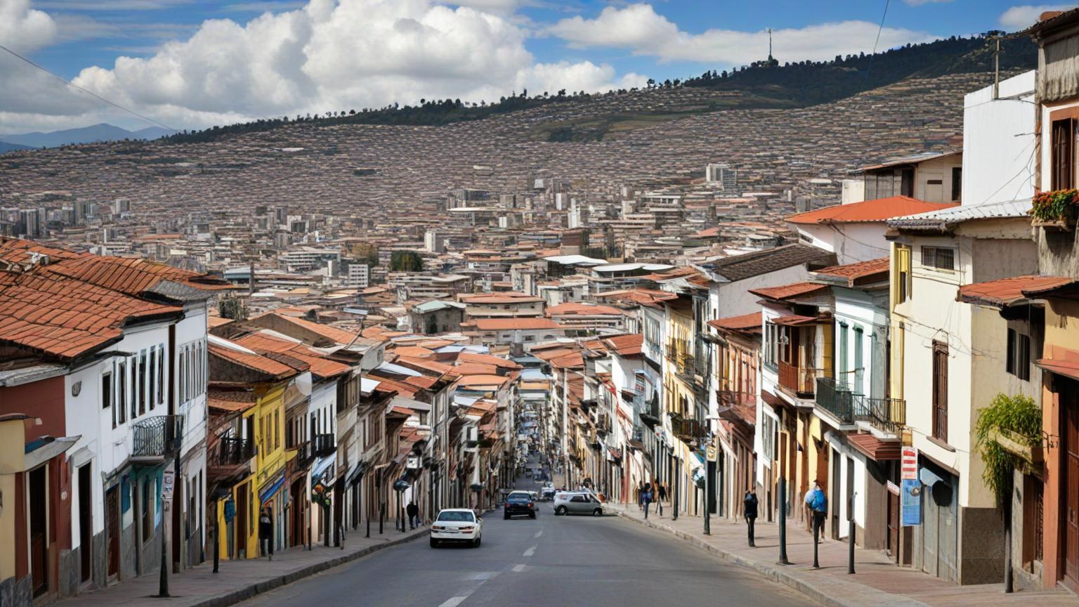 Impacto ambiental de la expansión urbana en Quito