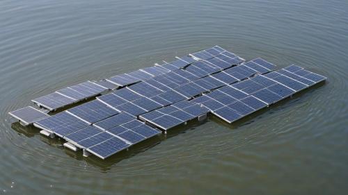 how floating solar panels are harnessing the power of bodies of water