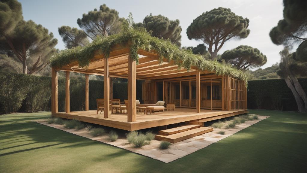 hazlo tú mismo: cómo construir una pérgola en tu jardín hazlo tú mismo: cómo construir una pérgola en tu jardín
