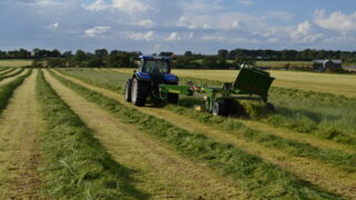 Krone Big X 1100 silage demonstration day