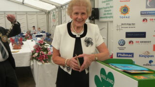 Minister turns the sod on Ploughing 2013