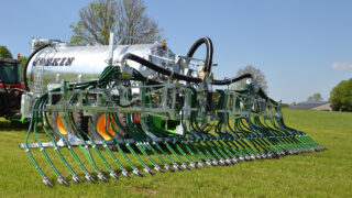 GPS guided slurry spreading with Joskin