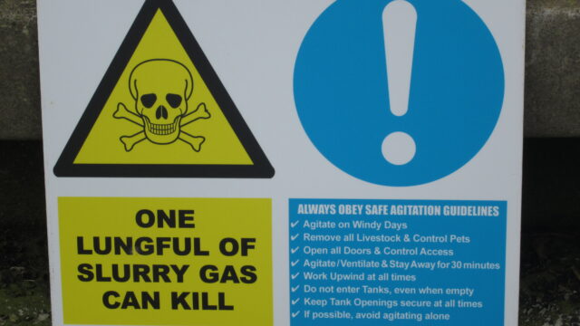 slurry gas farm safety