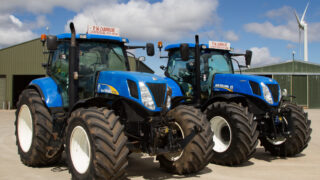 Eight-year-old tractor for sale with 20% tread left in original Michelin tyres