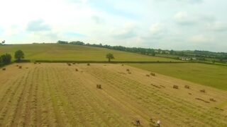 Video: Baling hay for the Aga Khan in Laois