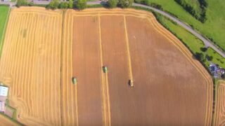 Video: Great footage of spring barley being harvested in Carlow