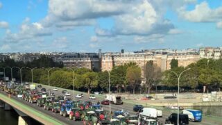 Pics: Thousands of French farmers protest in Paris