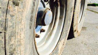 Elderly woman struck by tractor in road traffic accident
