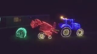Video: A farming Christmas lights display like no other!