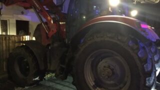 Six police cars and helicopter involved in 16km/h tractor chase