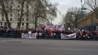 Pics: UK farmers take to the streets of London to protest